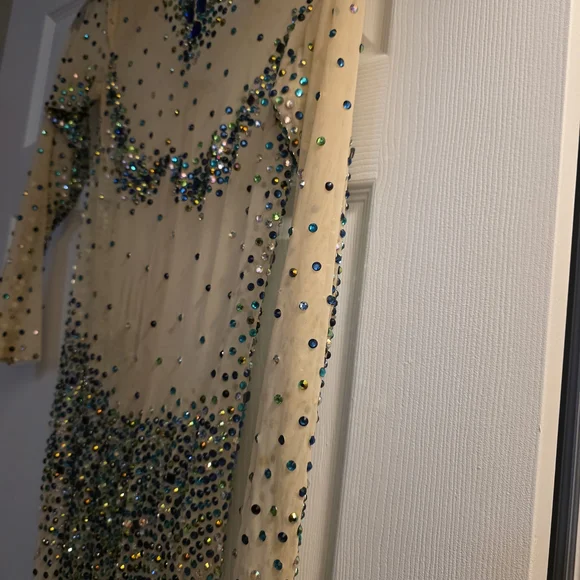 Elegant Sequin Embellished Jumpsuit